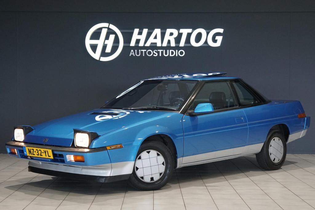 Subaru L-serie 1.8 Turbo XT 4X4 + ORIG. NEDERLANDS, Auto's, Blauw, Origineel Nederlands, Bedrijf, Coupé