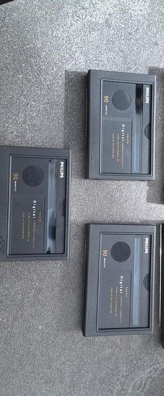 Philips Digital Compact Cassettes 10 stuks, Cd's en Dvd's, Cassettebandjes, Gebruikt, 2 t/m 25 bandjes, Overige genres, Ophalen of Verzenden