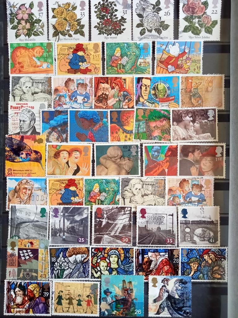Groot Brittannië / Engeland, Postzegels en Munten, Postzegels | Volle albums en Verzamelingen, Verzenden, Buitenland