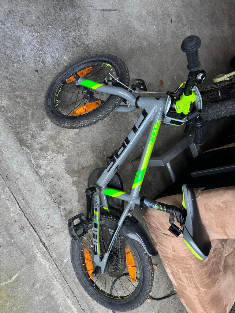 Cube 160 kinderfiets - Zo goed als nieuw, Ophalen, Zo goed als nieuw, 16 tot 20 inch