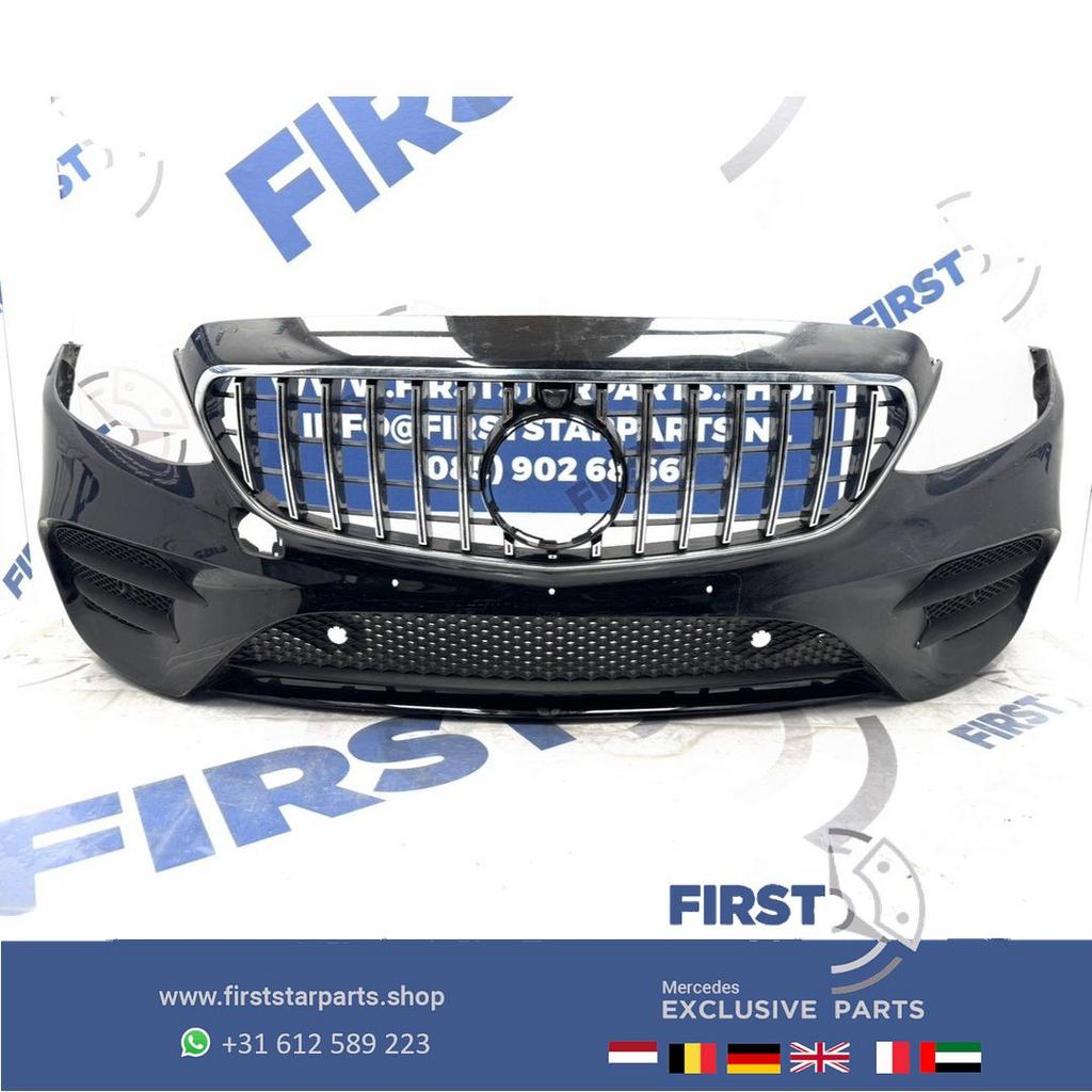 BUMPER W213 AMG LINE E43 VOORBUMPER COMPLEET + GT GRIL S213, Auto-onderdelen, Carrosserie en Plaatwerk, Bumper, Mercedes-Benz