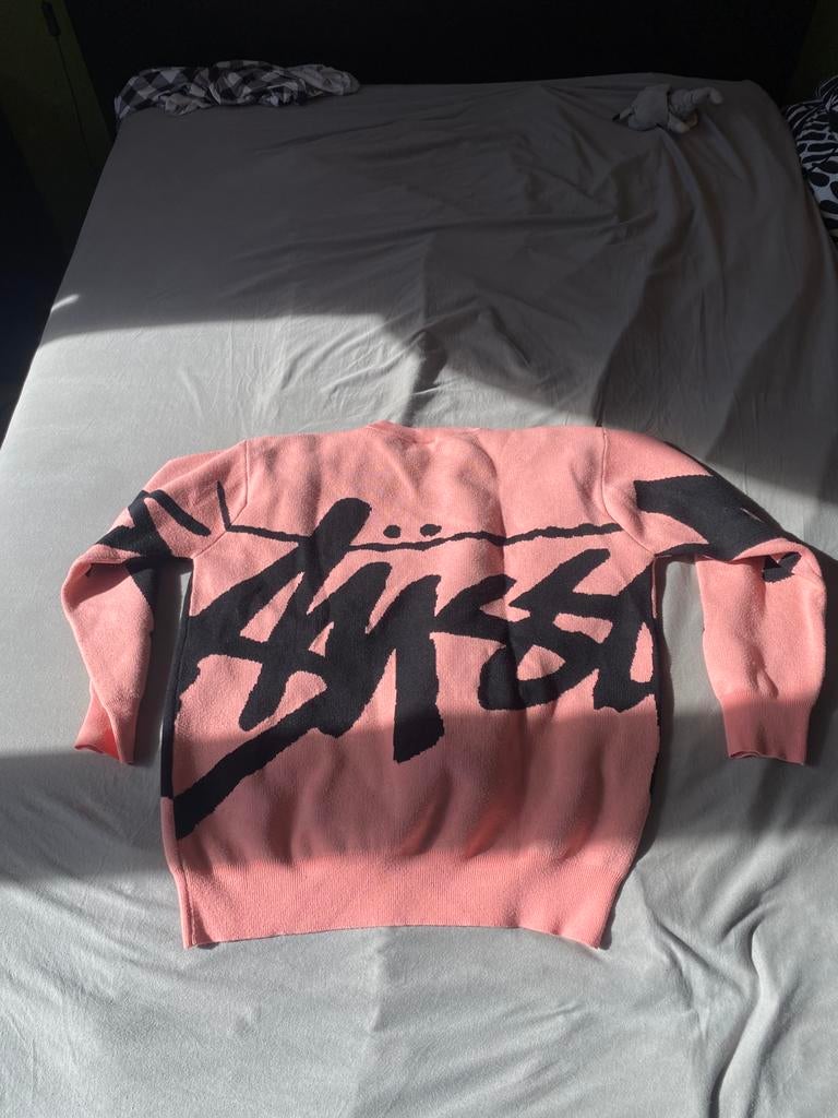 Roze knit stüssy, Ophalen of Verzenden, Zo goed als nieuw, Roze