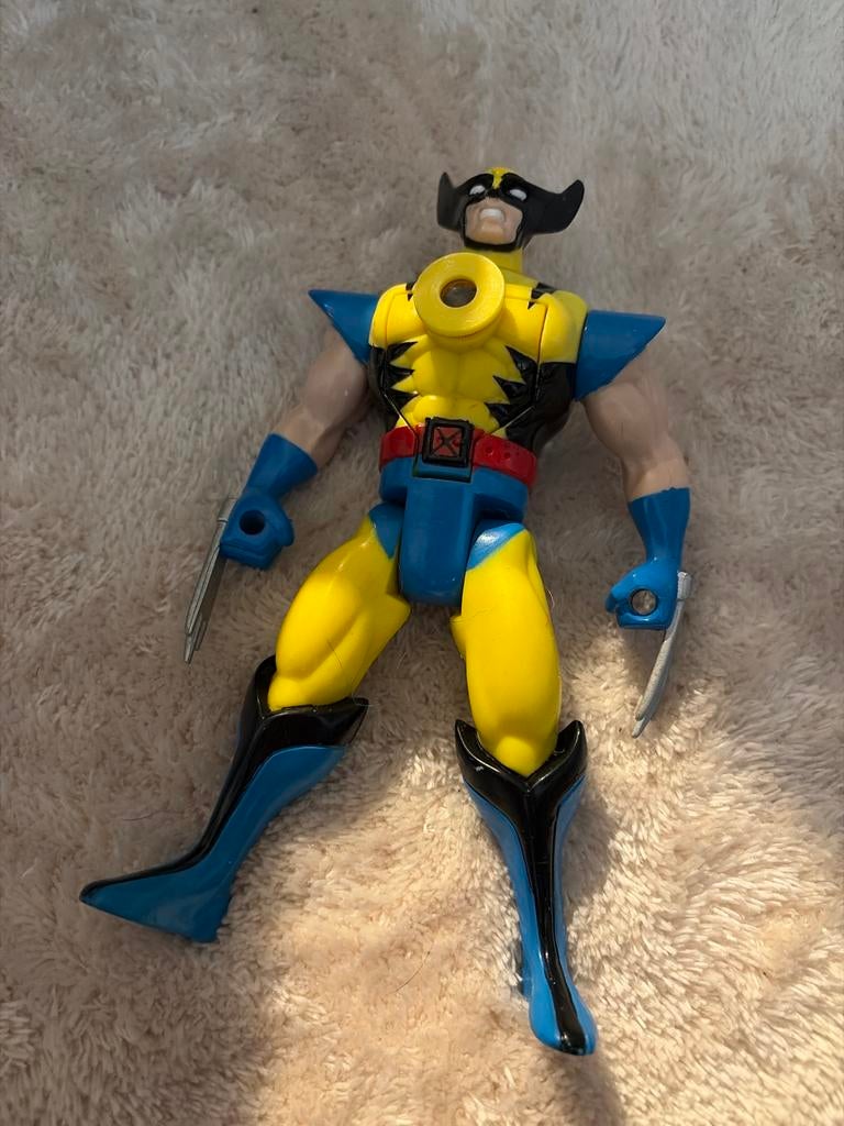 Wolverine actiefiguur Toy Biz jaren 90, Kinderen en Baby's, Speelgoed | Actiefiguren, Gebruikt, Ophalen of Verzenden
