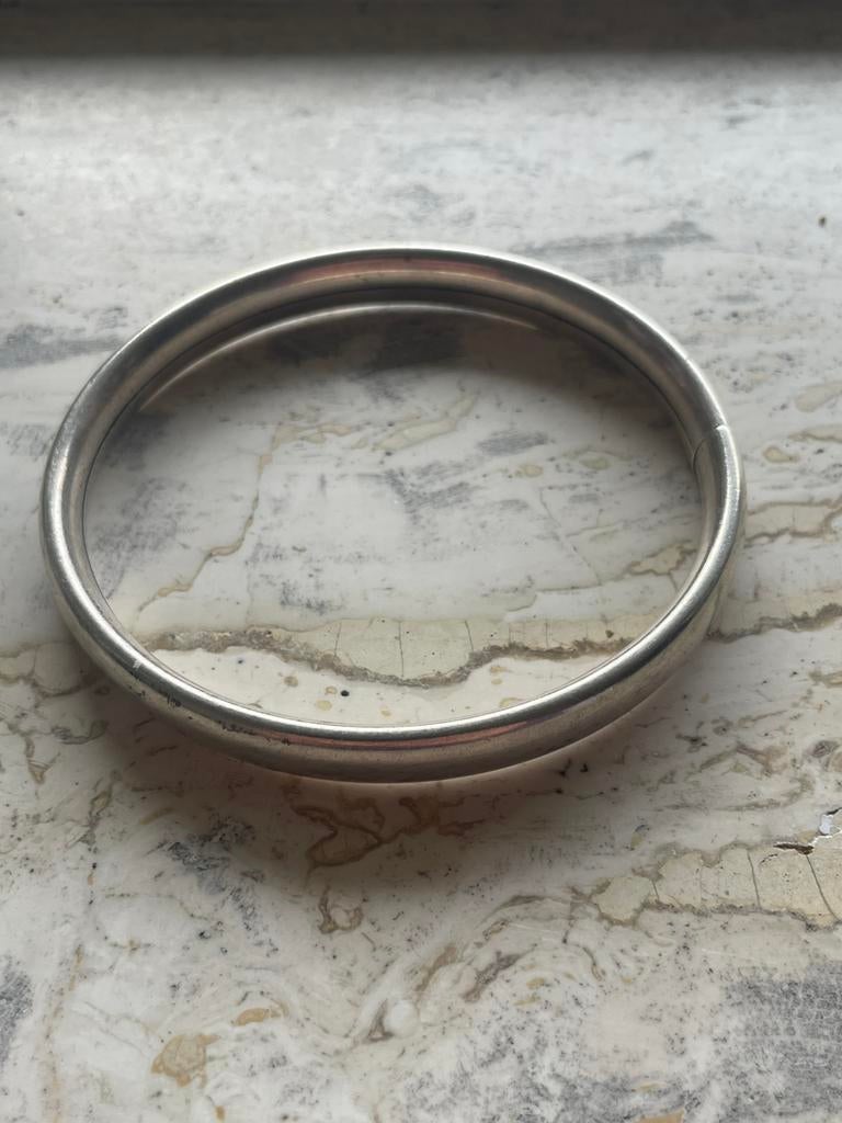 Zilveren slaven armband, Ophalen of Verzenden