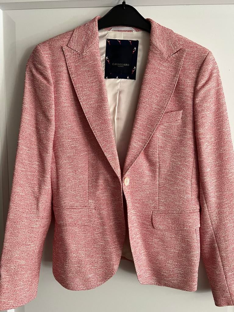 Nieuwe roze Cavallaro Napoli blazer maat 40, Ophalen of Verzenden, Nieuw, Maat 38/40 (M), Roze