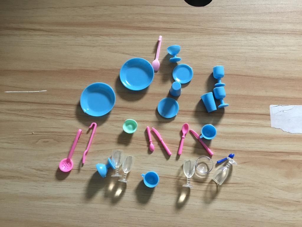 Barbie keuken spulletjes, Ophalen of Verzenden, Zo goed als nieuw