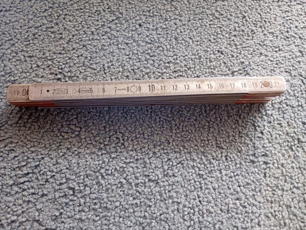 Vintage Duimstok Engeland Gravemat Mabo, Antiek en Kunst, Ophalen of Verzenden