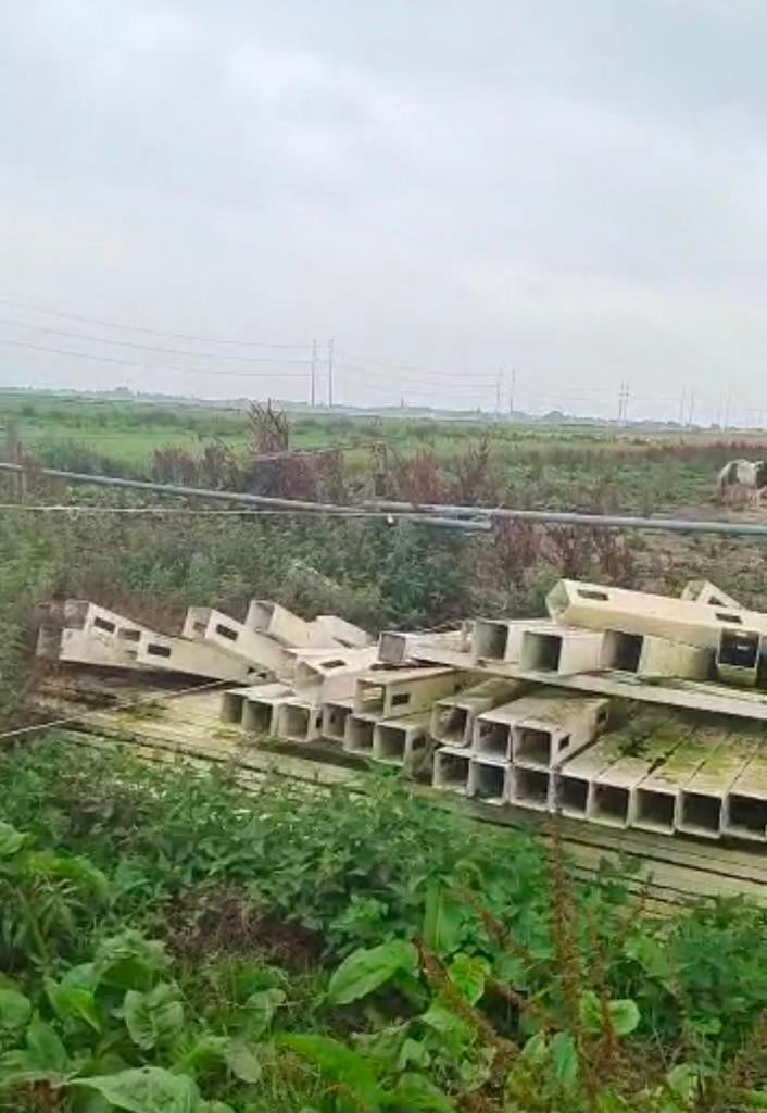 Witte kunststof Triple Crown rijbak/paddock-omheining, Minder dan 3 m³, Ophalen