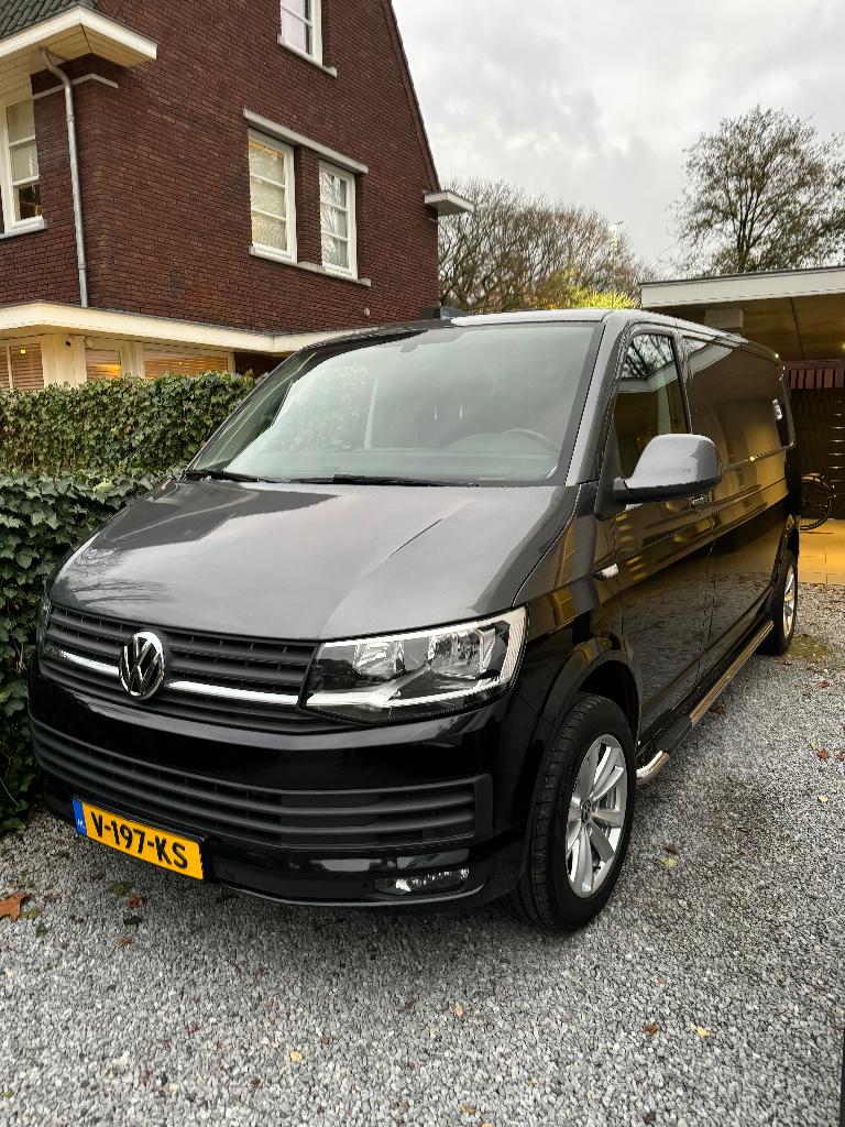 Volkswagen Transporter T6 L2H1 2.0 150PK | Camper geschikt, 150 pk, Zwart, Particulier, Transporter