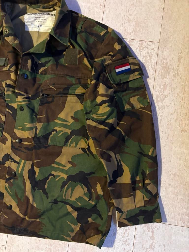 Militaire camouflage spul, Verzamelen, Ophalen, Landmacht, Nederland, Kleding of Schoenen