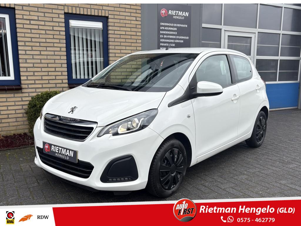 Peugeot 108 1.0 e-VTi Active - BTW-AIRCO-BLUETOOTH - SPORTIE, Keurmerk '100% Onderhouden', Gebruikt, Euro 6, 4 stoelen