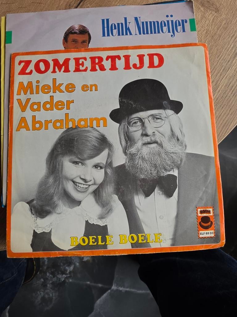 Mieke en Vader Abraham - Zomertijd / Boele Boele Single, Ophalen of Verzenden