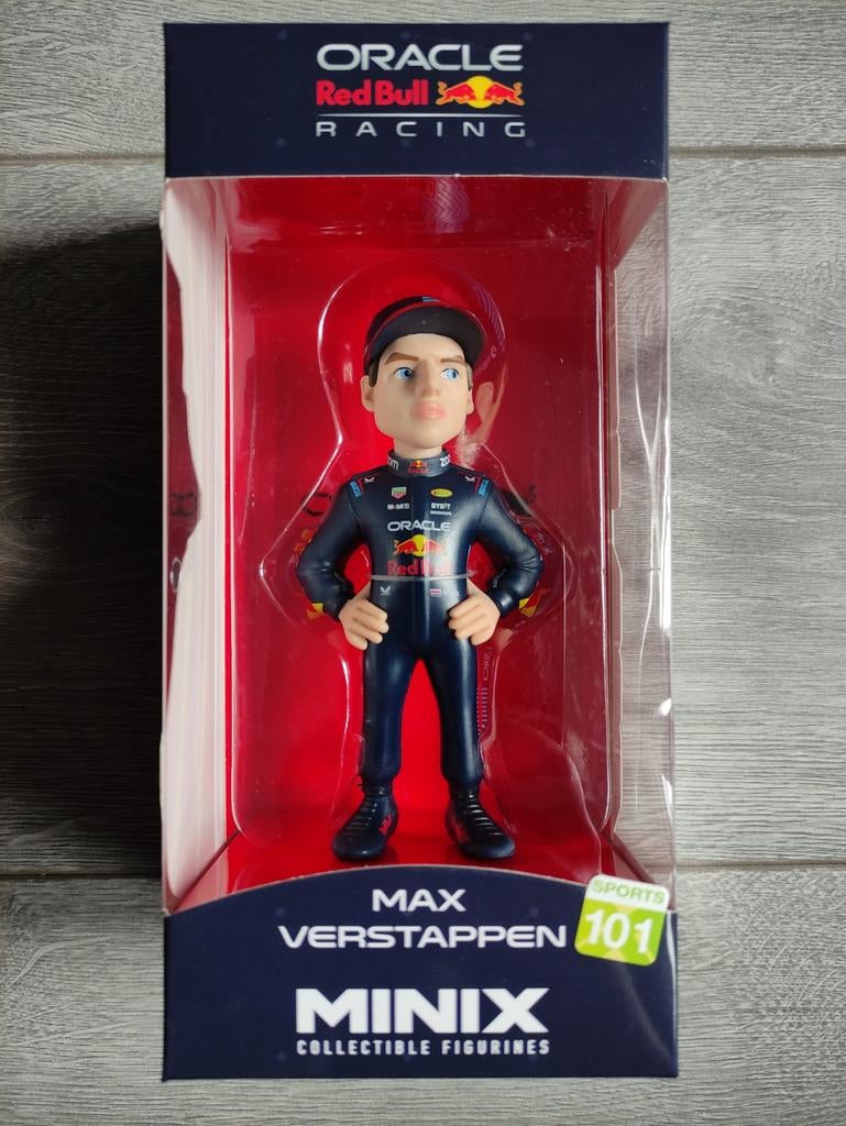 Max Verstappen minix figuur nieuw, Verzamelen, Poppetjes en Figuurtjes, Ophalen of Verzenden, Nieuw
