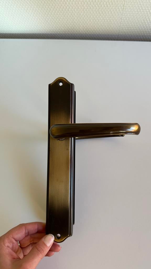 Drie paar deurkrukken, Ophalen of Verzenden, Klink of Kruk