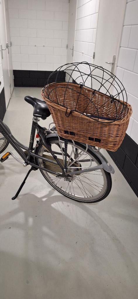 Hondenmand (Fiets), Dieren en Toebehoren, Hondenmanden, Ophalen, Gebruikt, Riet
