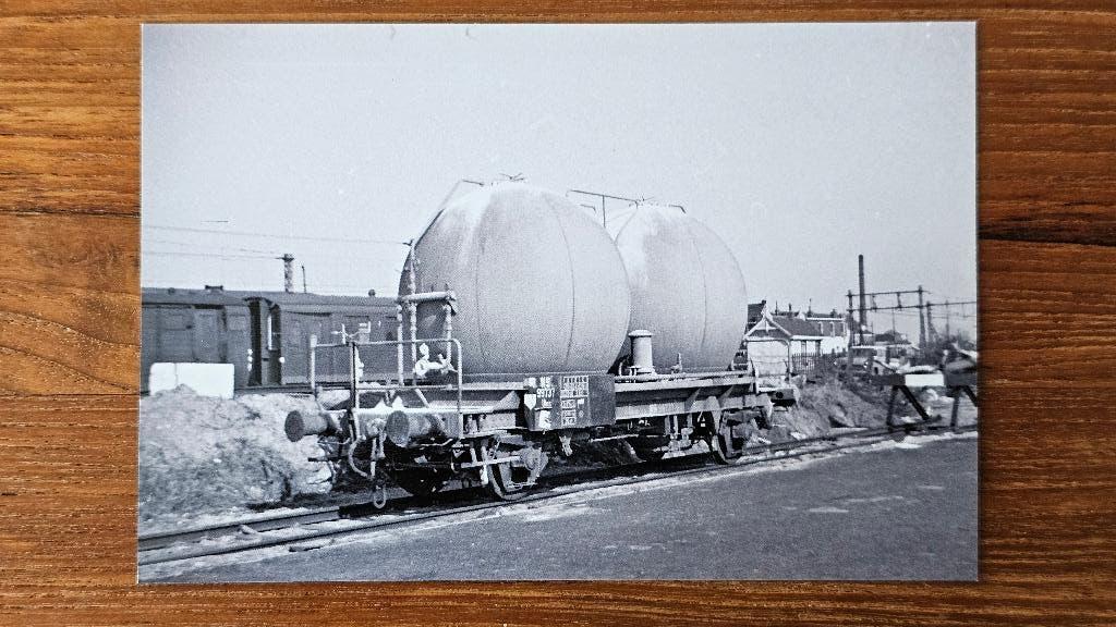Foto TREIN NS Nederlandse Spoorwegen Wagon Rijtuig NS 99737, Verzenden, Gebruikt, Trein, Overige typen