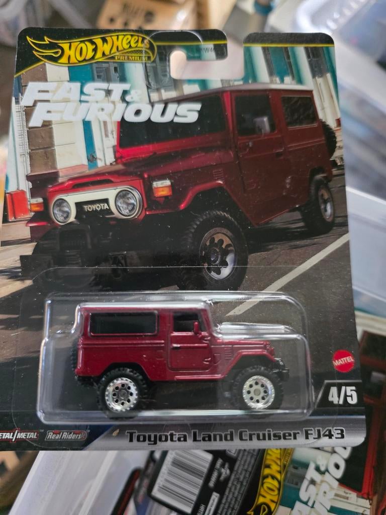 Hot Wheels Fast & Furious Toyota Land Cruiser FJ43, Ophalen of Verzenden, Matel, Onbekend, Onbekend