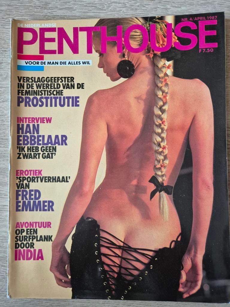 Penthouse April 1987 - Zeer Goede Staat, Verzamelen, Ophalen of Verzenden