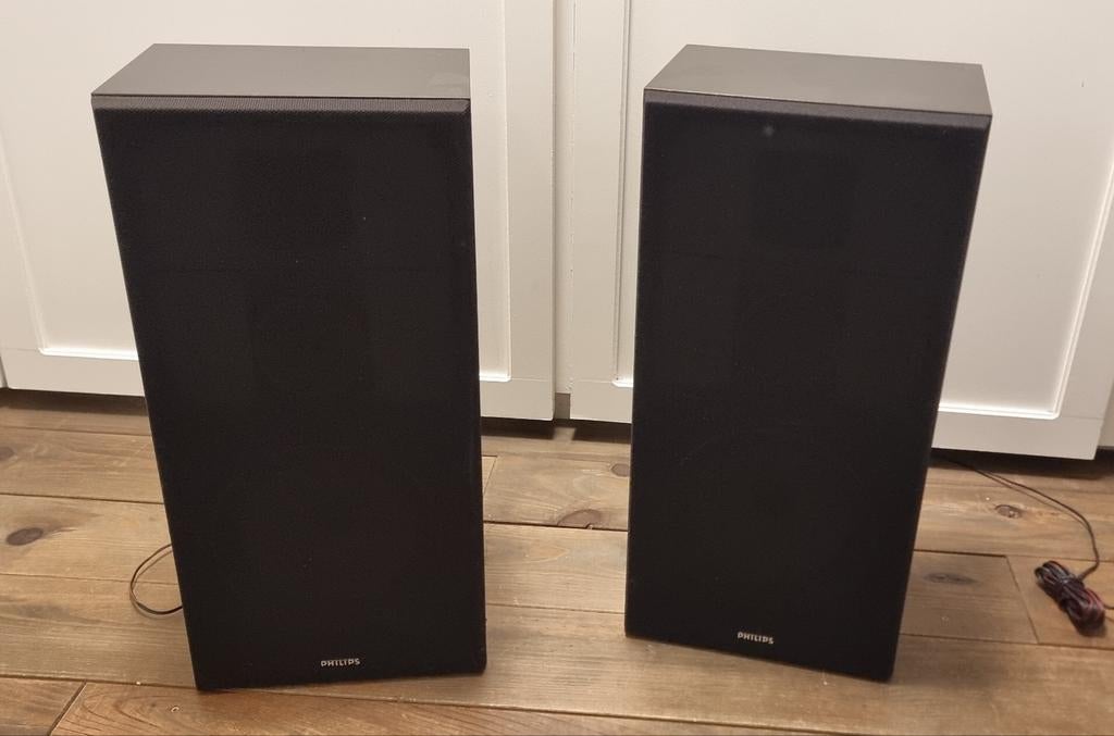 Vintage Philips Speakers Boxen Luidsprekers, Audio, Tv en Foto, Luidsprekers, Ophalen of Verzenden