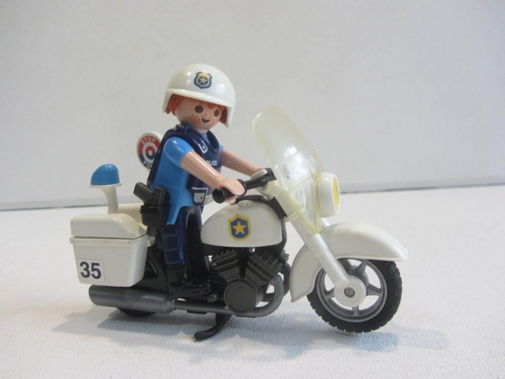 Playmobil Politie motoragent – 3564, Ophalen of Verzenden, Gebruikt, Los playmobil