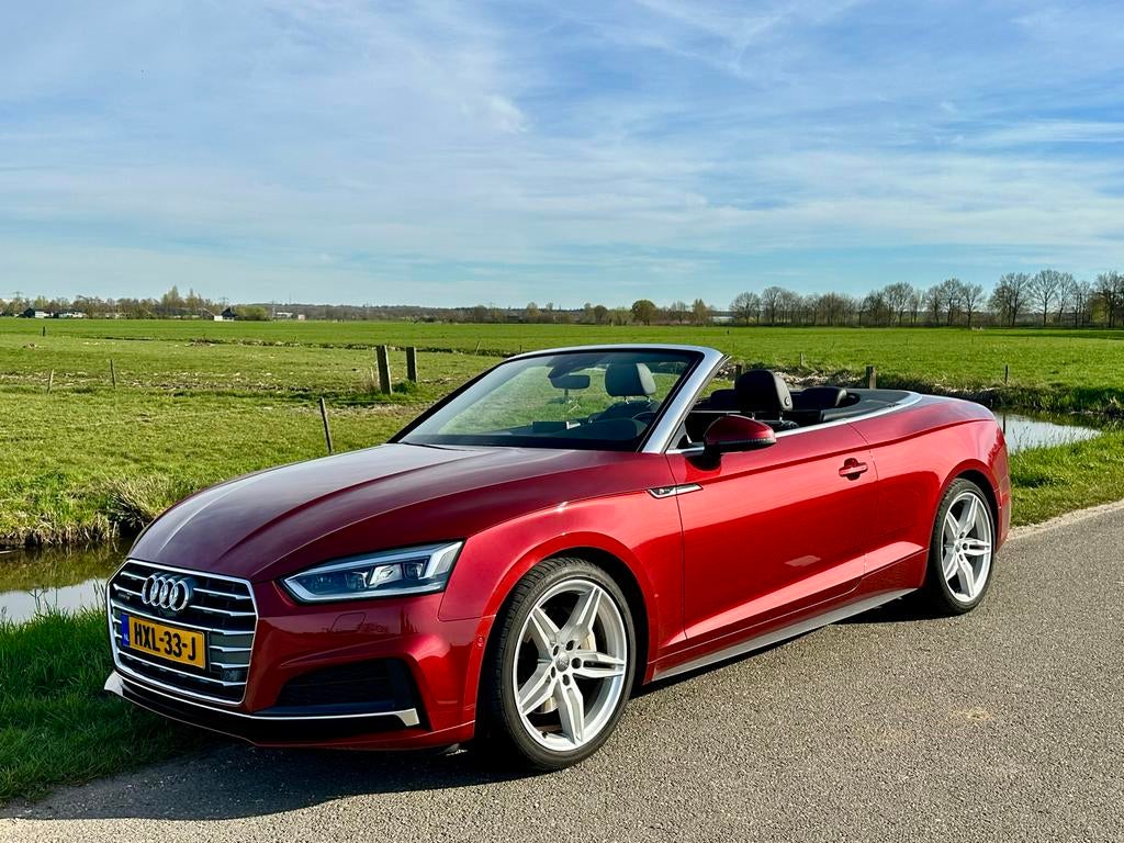 Audi A5 Cabrio 45 TFSI quattro S-line 29.000 km Full options, Automaat, 4 cilinders, 4 stoelen, 245 pk