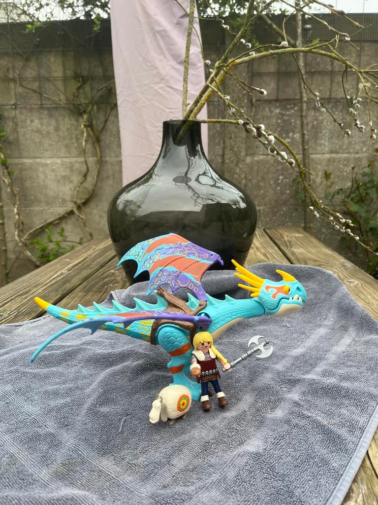 Playmobil speciale editie Astrid en stormvlieg Drakenrijders, Ophalen of Verzenden, Gebruikt, Jongen of Meisje