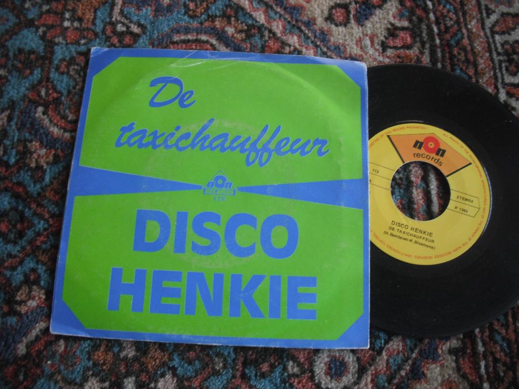 Disco Henkie - De Taxichauffeur (el2), Cd's en Dvd's, Vinyl | Nederlandstalig, Ophalen of Verzenden, Zo goed als nieuw, 12 inch