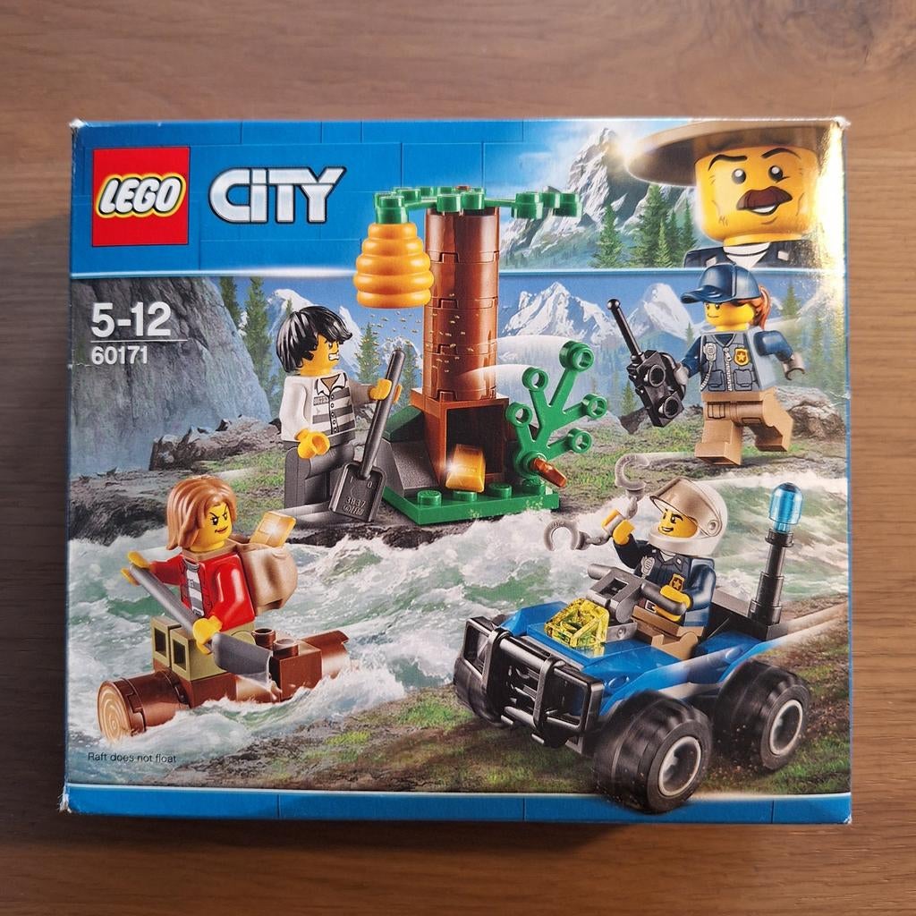 60171 lego city bergachtervolging, Ophalen of Verzenden, Zo goed als nieuw