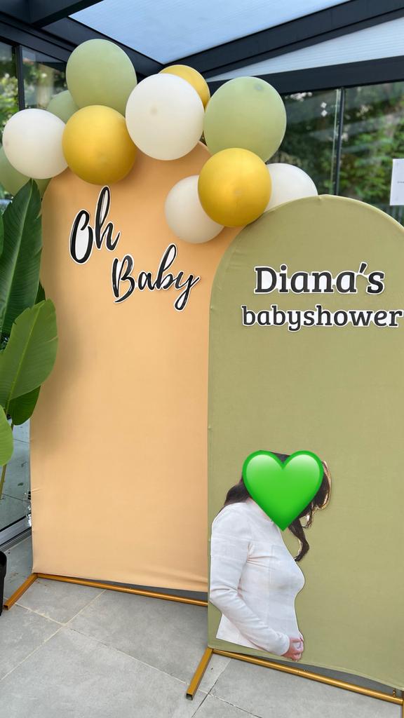 Backdrop feest te huur, Ophalen, Zo goed als nieuw, Verjaardag