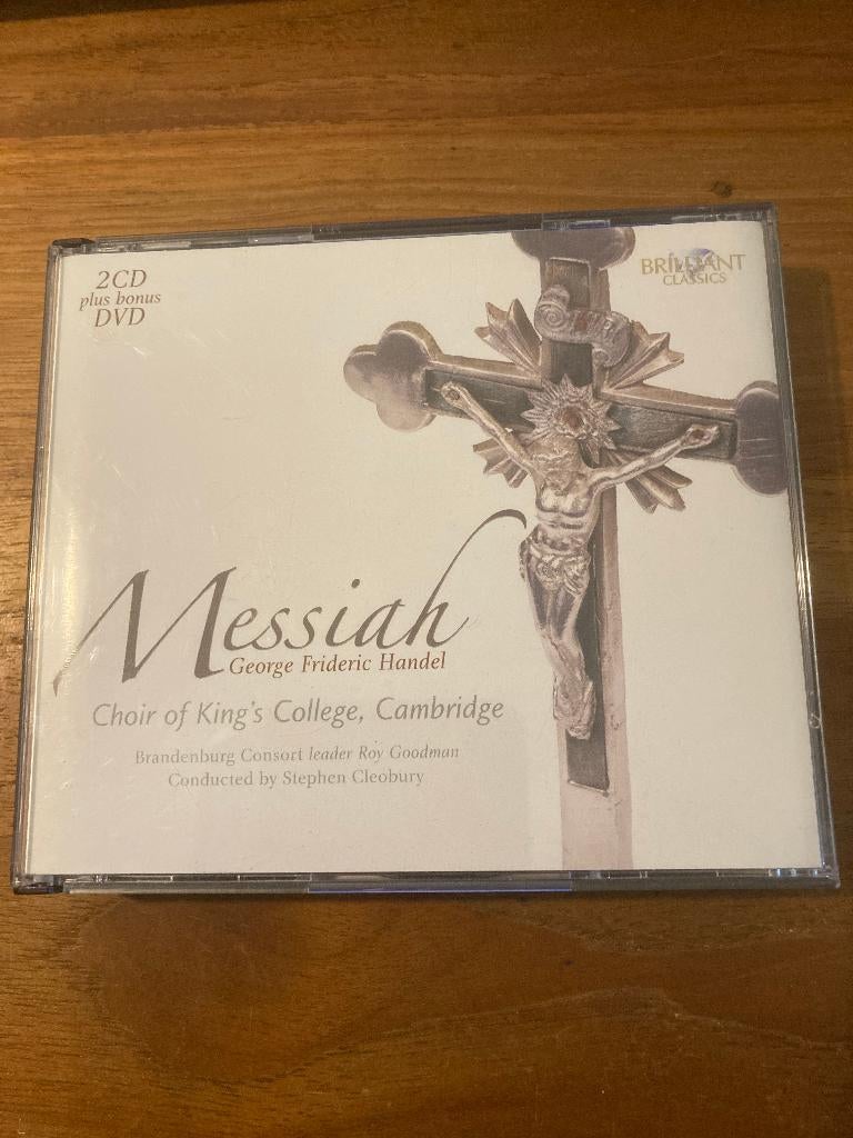 George Frideric Handel - Messiah (2cd / dvd), Ophalen of Verzenden, Classicisme, Zo goed als nieuw, Orkest of Ballet