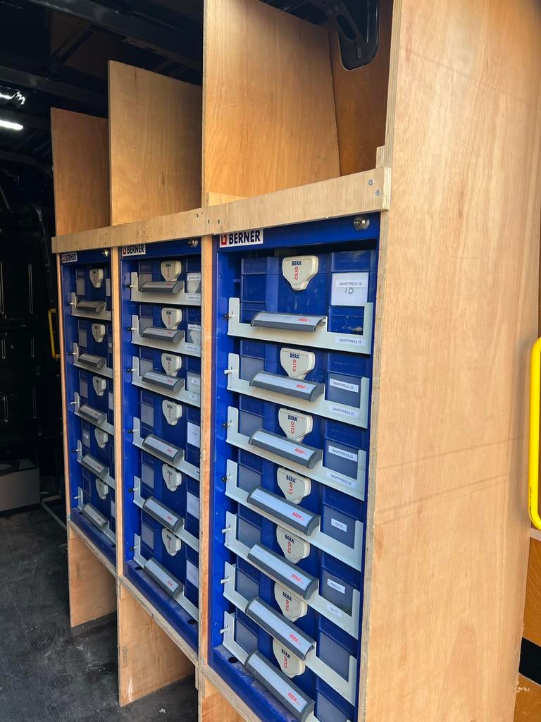 Berner Bera-Clic Businrichting met Koffers en Houten Betimme, Ophalen, Gebruikt, Overige automerken