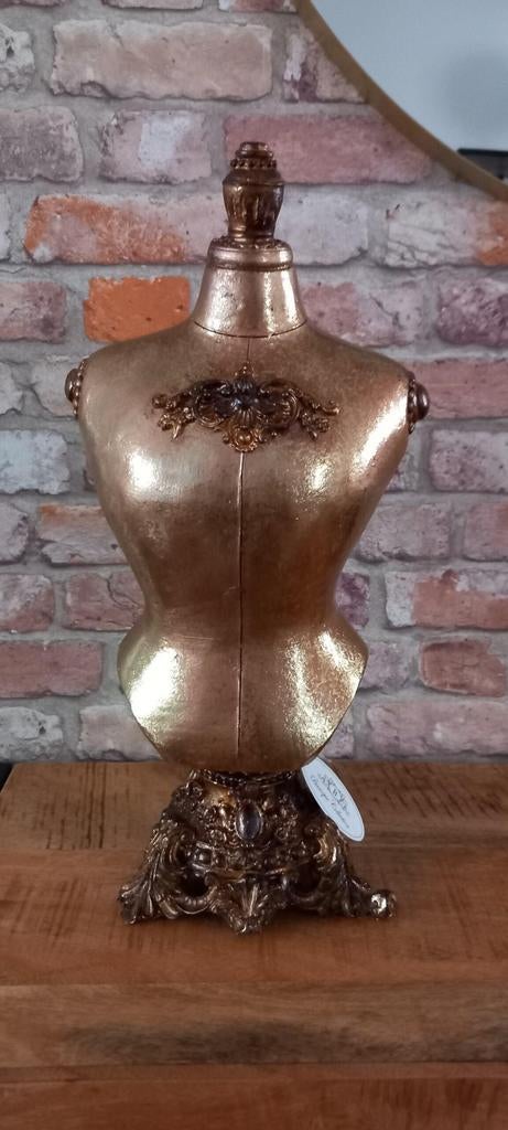 Dutch Style Baroque:Grote 47cm Decoratief Torso Beeld♥️NIEUW, Verzamelen, Beelden en Beeldjes, Ophalen of Verzenden, Nieuw, Overige typen