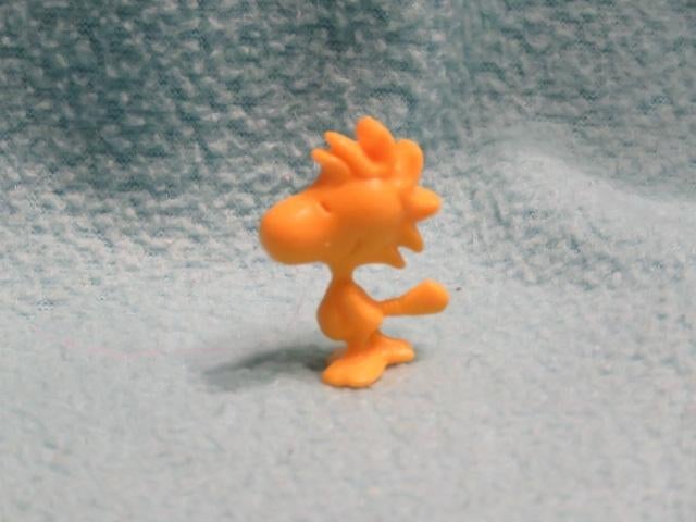 1 EURO OF GRATIS Hard plastic poppetje Woodstock van Peanuts, Ophalen, Zo goed als nieuw
