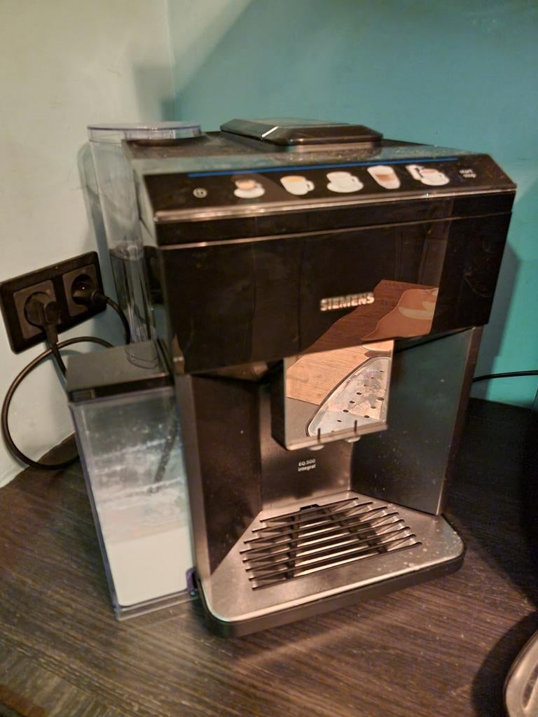 Siemens EQ.500 koffiemachine, Ophalen