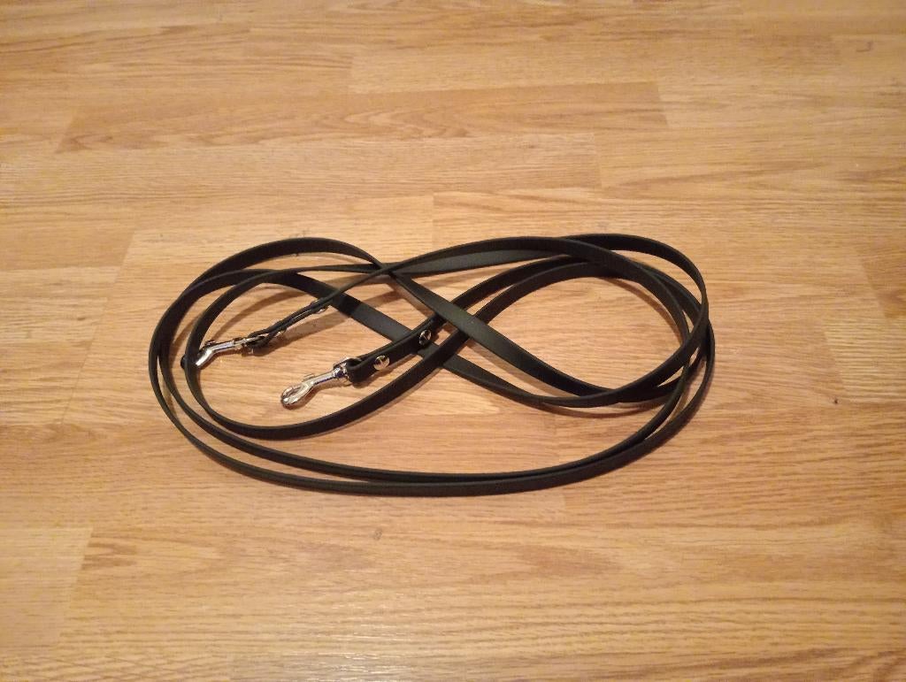 Teugels 3,2 meter van biothaan met musketonhaken, Ophalen of Verzenden, Zo goed als nieuw, Dressuur