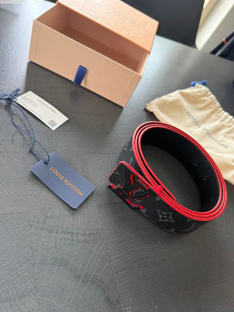 Louis vuitton broken reverse zwart/rood 2022, Ophalen of Verzenden, Zo goed als nieuw