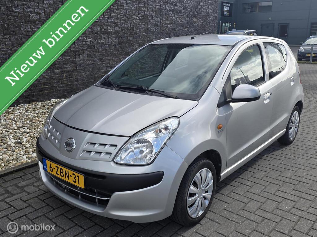 Nissan Pixo 1.0 Visia - Airco - apk 28-04-2027!, Euro 5, Gebruikt, 200 kg, 4 stoelen