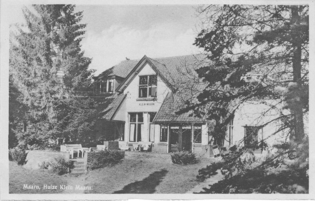 Maarn Huize Klein Maarn, Verzenden, Ongelopen, Utrecht