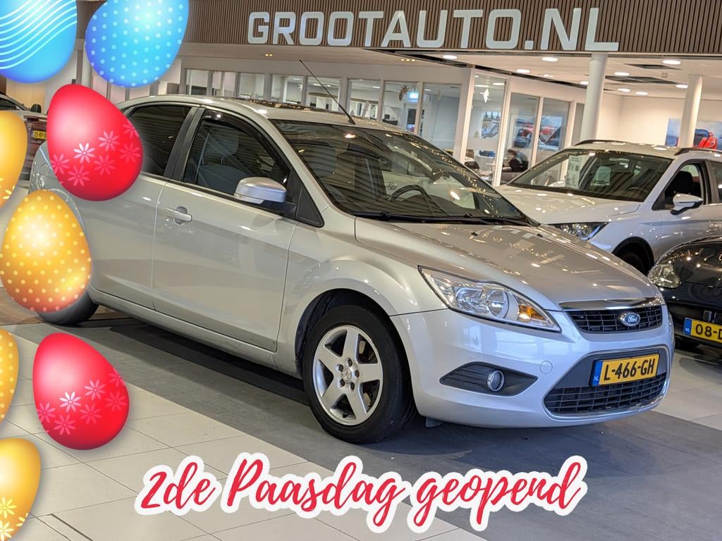 Ford Focus 2.0 Titanium Automaat Airco, Cruise Control, Trek, Stof, Beige, 4 cilinders, 1239 kg