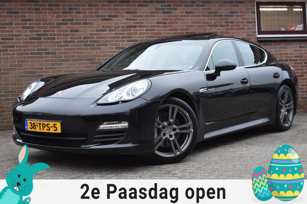 Porsche Panamera 3.0 S Hybrid '11 Xenon Leder Clima Navi Cru, Automaat, Euro 5, Achterwielaandrijving, Gebruikt