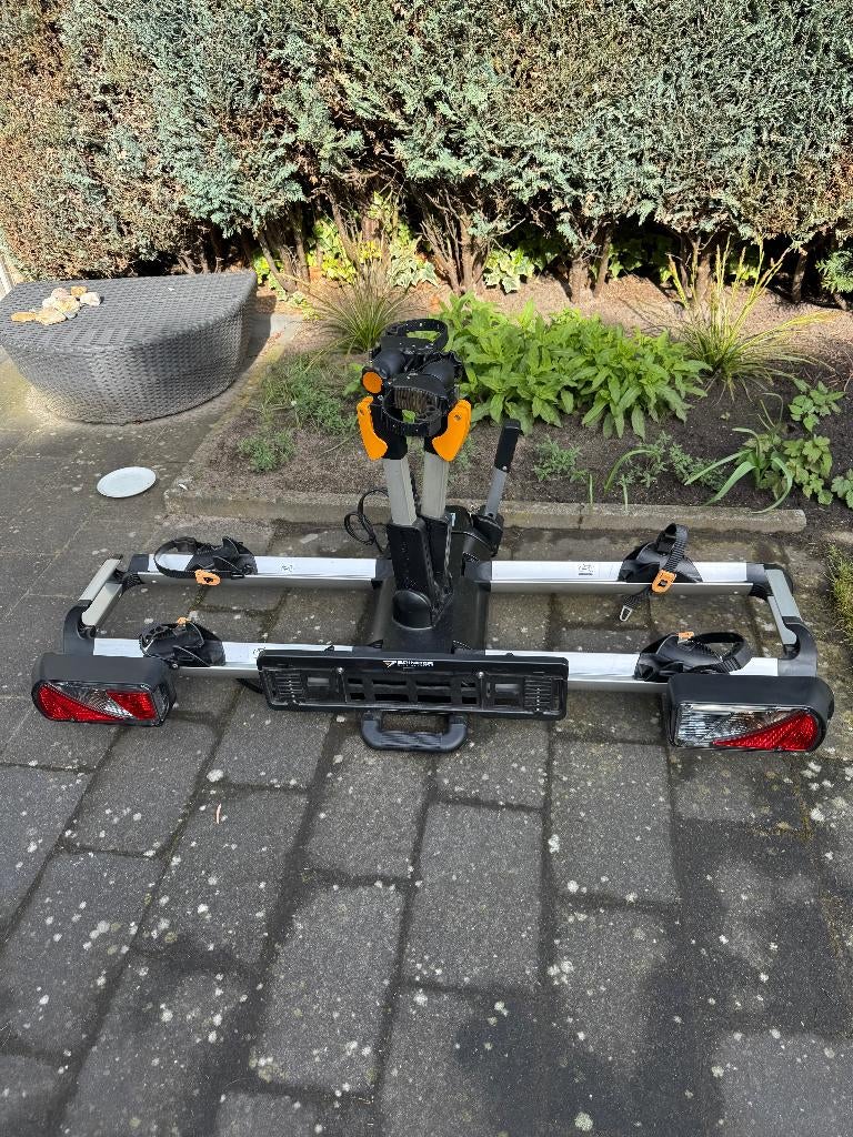 Fietsendrager Spinder xplorer voor 2 elektrische fietsen, Ophalen, Gebruikt, Elektrische fiets, 2 fietsen