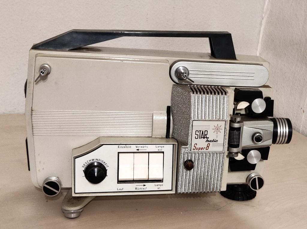 STAR MATIC Super8 film projector Made in Italy, Ophalen of Verzenden, Zo goed als nieuw