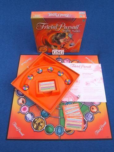 Trivial pursuit voor kids nr. 1001 19607 104-02, Ophalen, Zo goed als nieuw