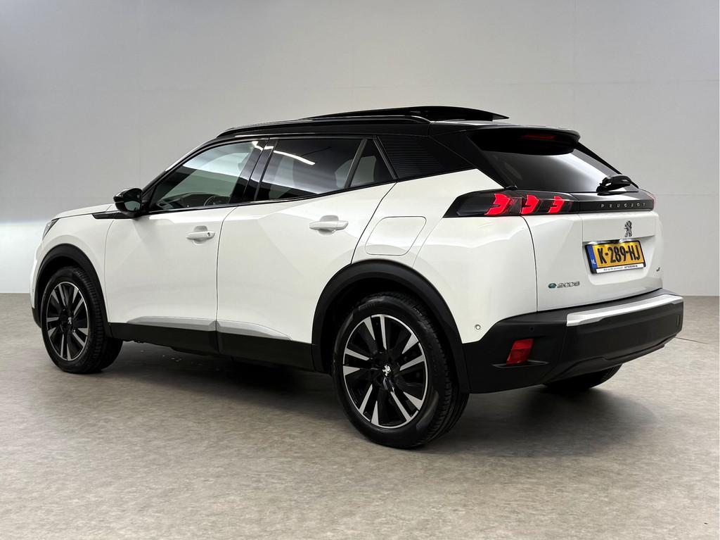 Peugeot e-2008 EV GT-Line 50 kWh | Snelladen | SOH 91% | Pan, Auto's, 136 pk, Gebruikt, 322 km, Wit