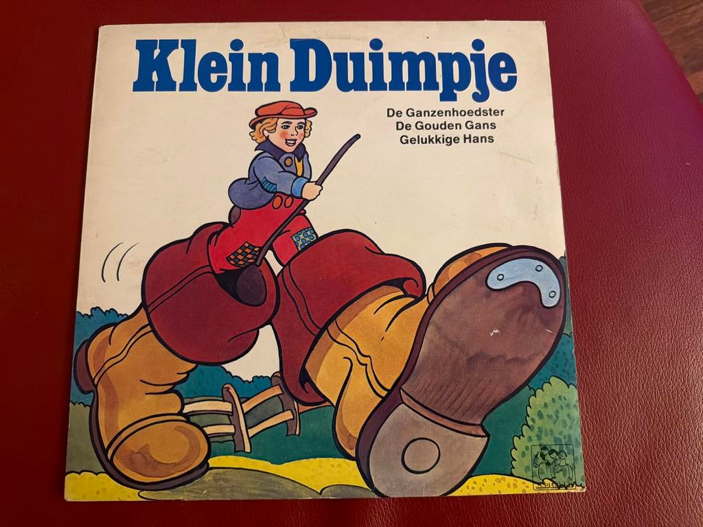 Klein Duimpje LP - Sprookjes en Verhalen, Cd's en Dvd's, Vinyl | Kinderen en Jeugd, Ophalen, Gebruikt, Verhaal of Sprookje, 3 tot 5 jaar