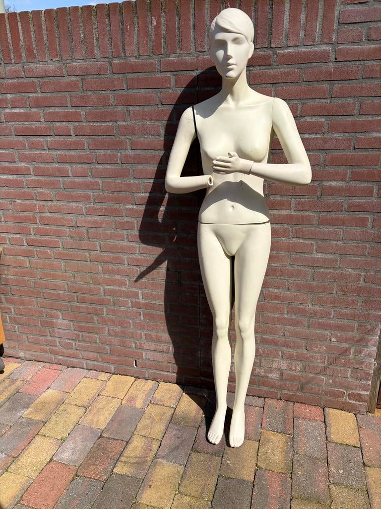 Etalage poppen, Ophalen of Verzenden, Gebruikt