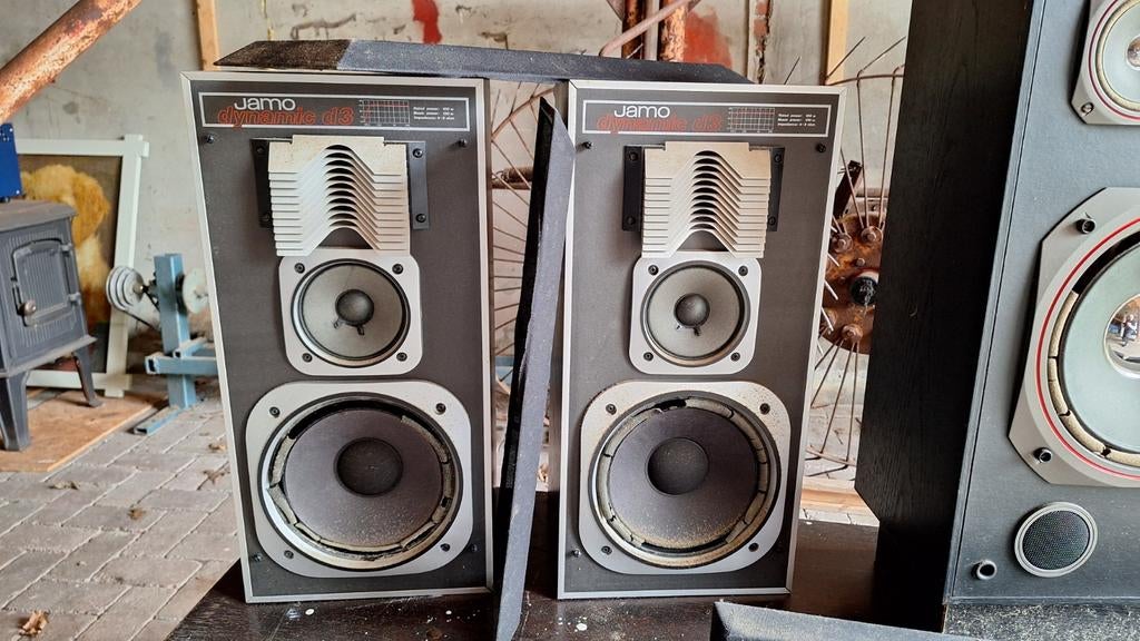 Luidsprekers jaren 80, Audio, Tv en Foto, Luidsprekers, Overige merken, Gebruikt, Ophalen of Verzenden, Minder dan 60 watt