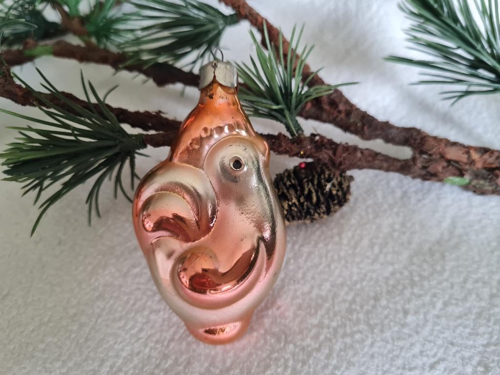 Antieke oude kerstbal ornament, Ophalen of Verzenden