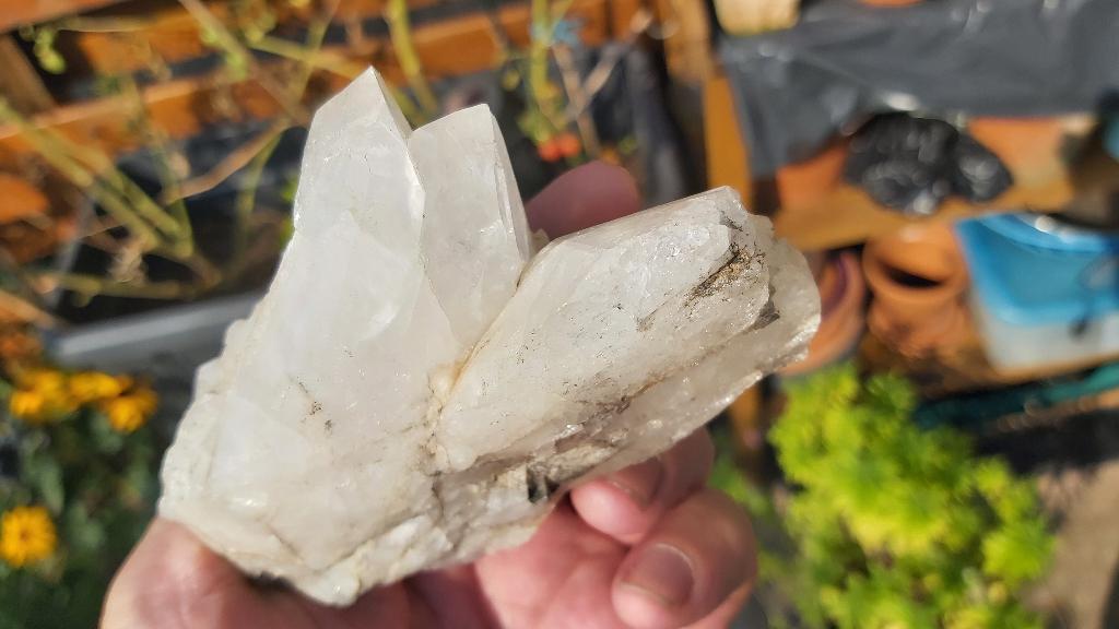 FM13 Kwarts Bergkristal Alpen Frankrijk verzameling collect, Ophalen of Verzenden, Mineraal