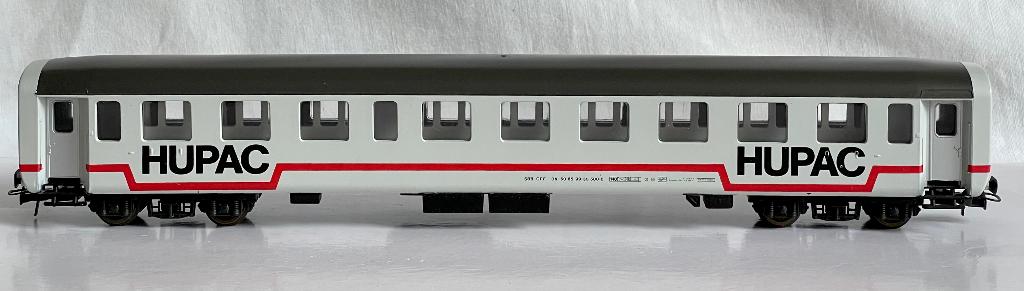 Lima 309515K: HUPAC rijtuig van de SBB CFF FFS Wagon, Gebruikt, Gelijkstroom, Wagon, Ophalen of Verzenden